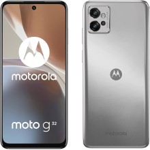 Motorola G32, Dual-SIM, 6GB RAM, 128GB, 4G LTE, Satin Silver at Lowest price in Dubai, Sharjah, Ajman, Abu Dhabi, UAE