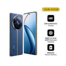 Realme 12 Pro+, Dual-SIM, 12GB RAM, 512GB, 5G, Submarine Blue at Lowest price in Dubai, Sharjah, Ajman, Abu Dhabi, UAE